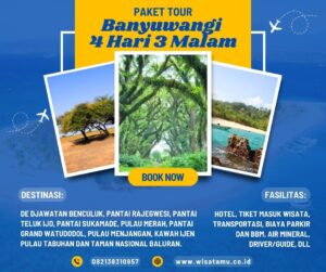 Paket Wisata Banyuwangi 4 Hari 3 Malam