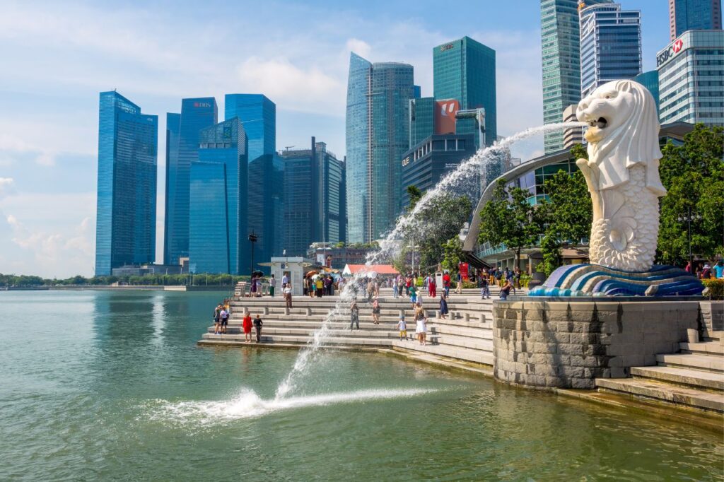 Merlion Park Singapore