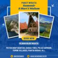 Paket Wisata Samosir 2 Hari 1 Malam