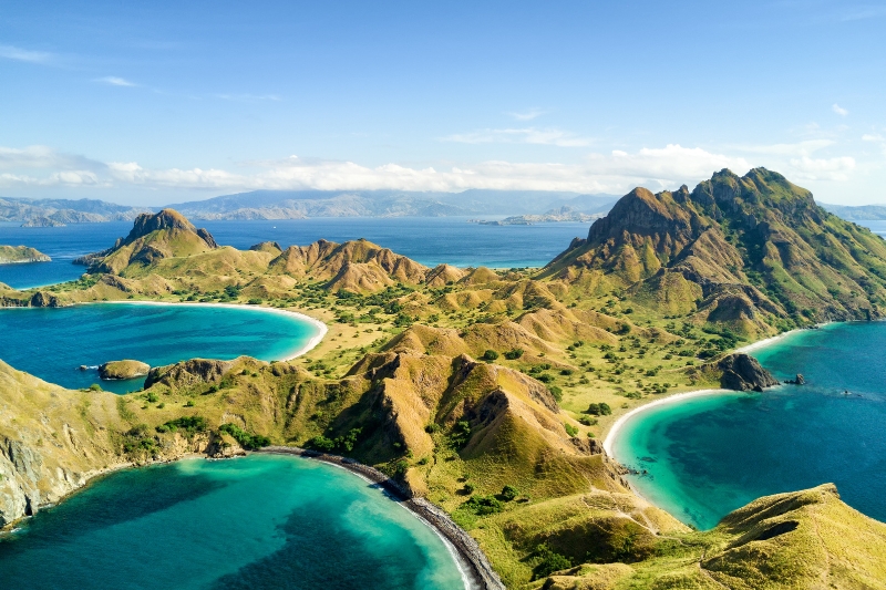 Pulau Padar yang menjadi icon wisata Labuan Bajo