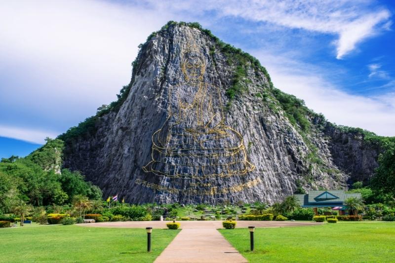 Laser Buddha Mountain Thailand