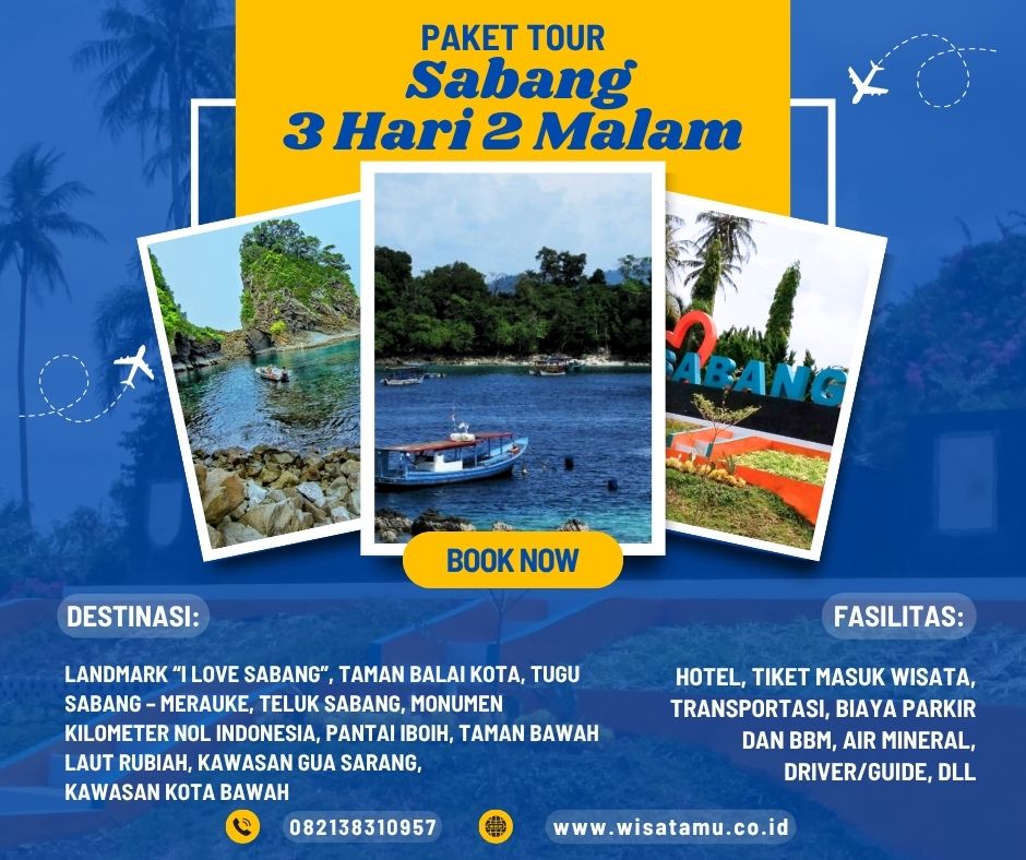 Paket Wisata Sabang 3 Hari 2 Malam