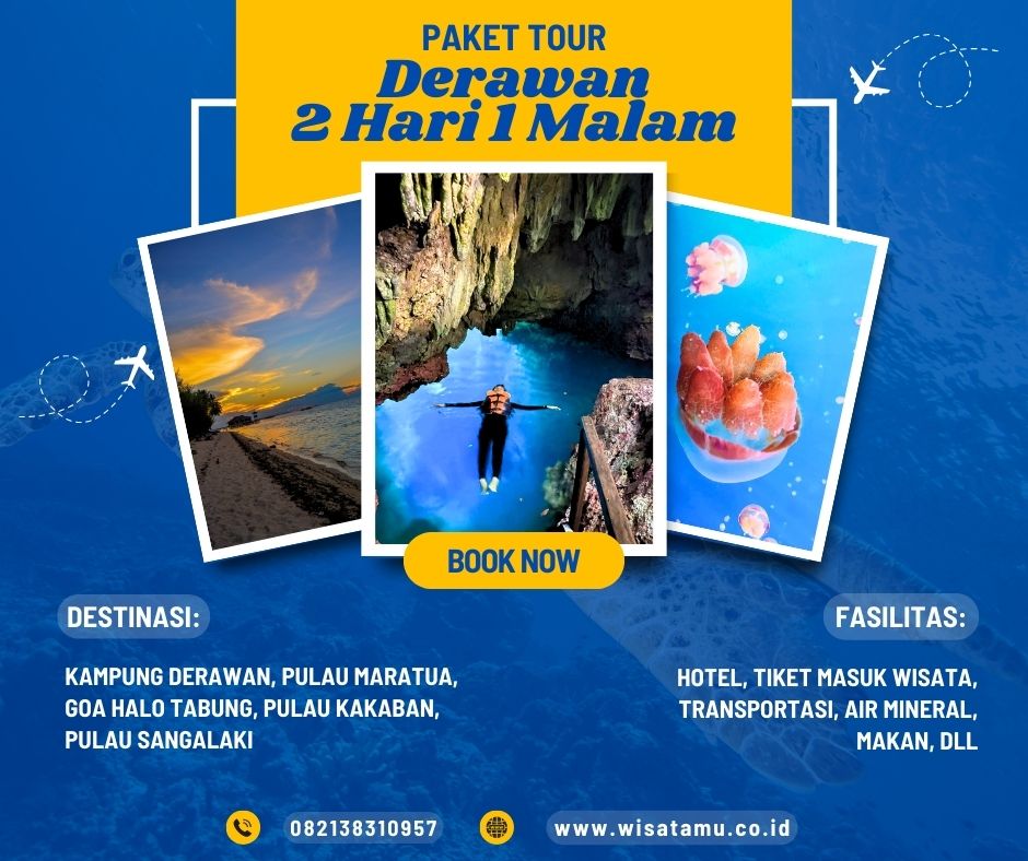 Paket Wisata Derawan 2 Hari 1 Malam
