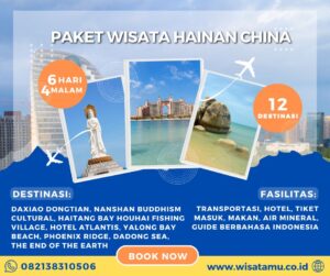 Paket Wisata Hainan China 6 Hari 4 Malam