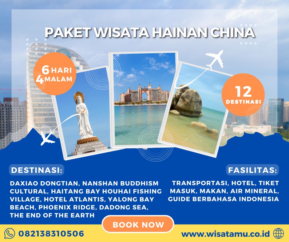 Paket Wisata Hainan China 6 Hari 4 Malam