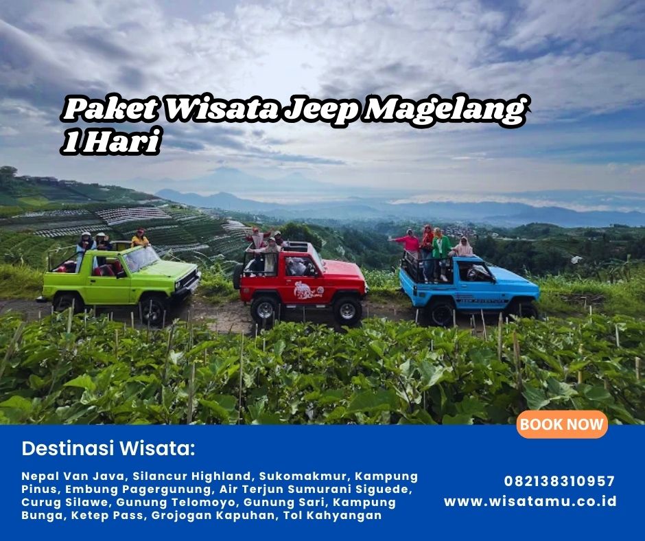 Paket Wisata Jeep Magelang