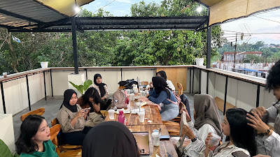 Train View - MC Bakery & Coffee Shop Yogyakarta