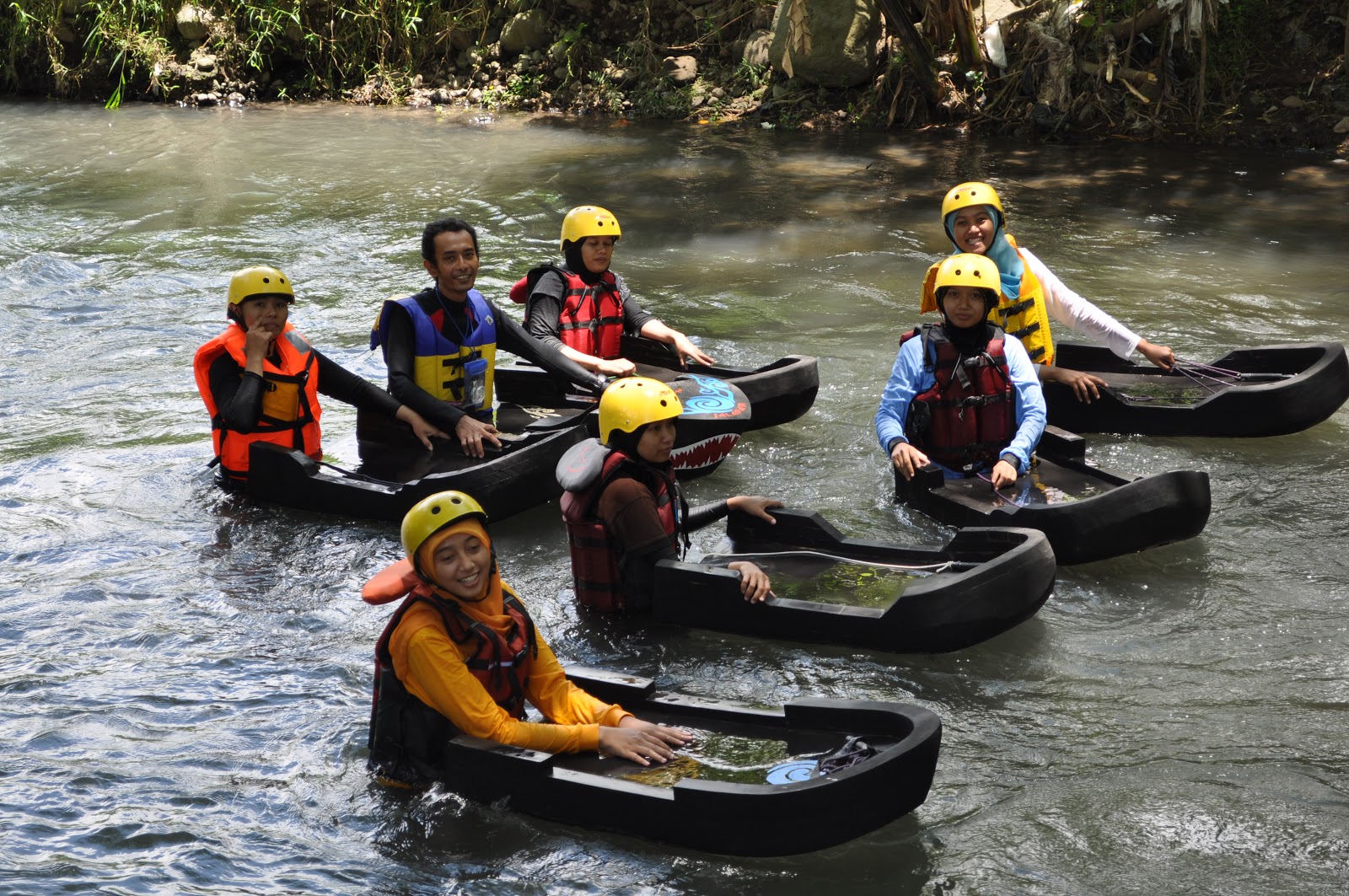 Riverboarding Kali Pusur