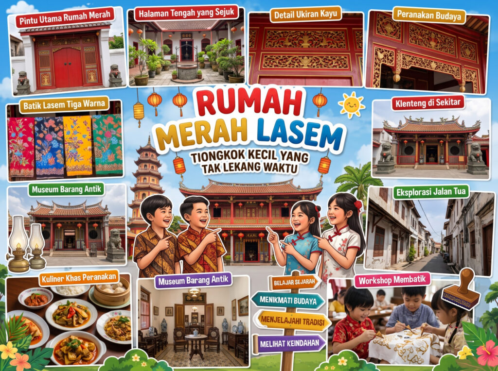 Rumah Merah Lasem: Tiongkok Kecil yang Tak Lekang Waktu