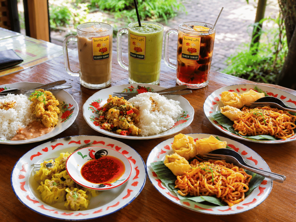 Menu Bumi Upi Garut yang lezat dengan nama yang lucu dan bikin penasaran