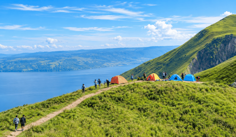 Spot Camping di Bukit Holbung
